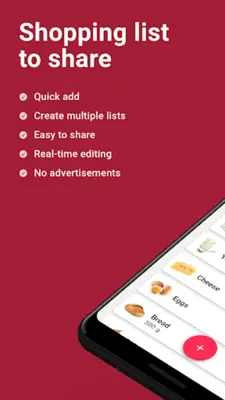 WeNeed, the shopping list android App screenshot 3